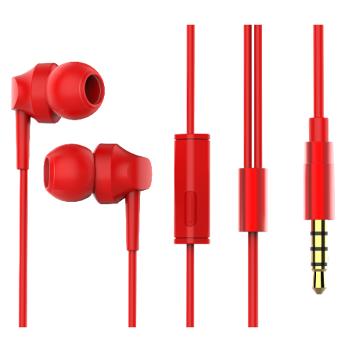 3.5mm Earphone Wired Headphones Earbud with Microphone